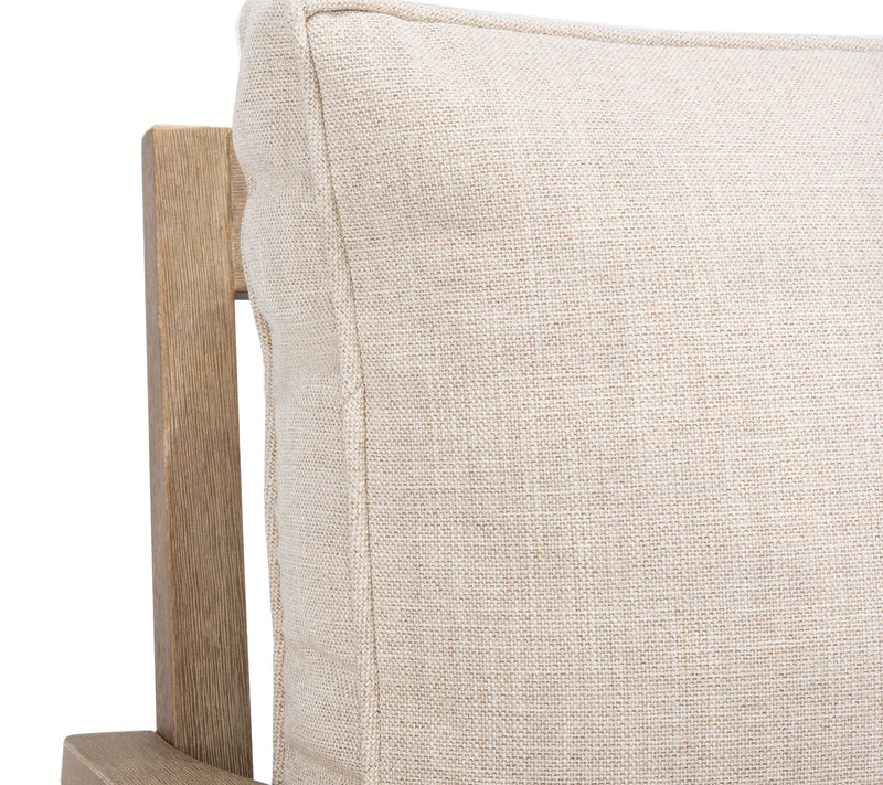 Safavieh Martinique Wood Patio Armchair — View 2