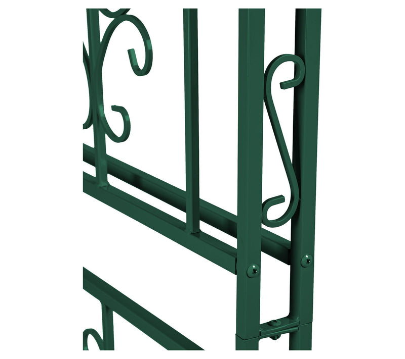 Plow & Hearth Montebello Iron Garden Arbor — View 2