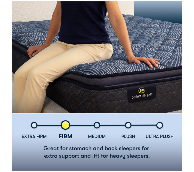 Serta Cobalt Calm 14.5" Firm PT Mattress Set -Twin XL — View 5