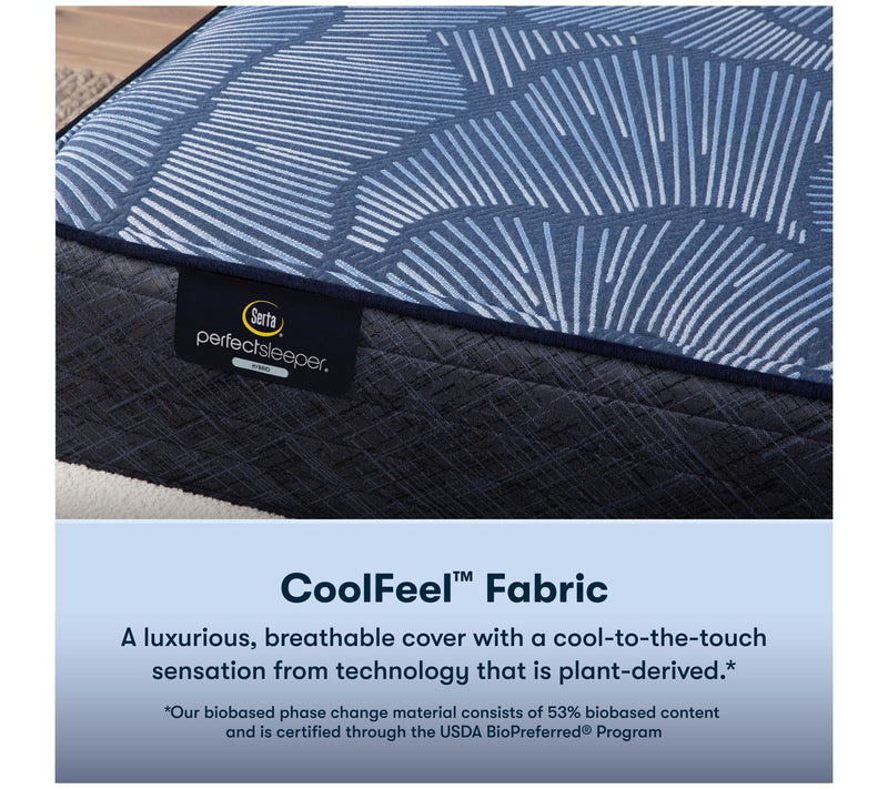 Serta Euphoric Nights 14" Hybrid Plush Mattress Set -Twin XL — View 7