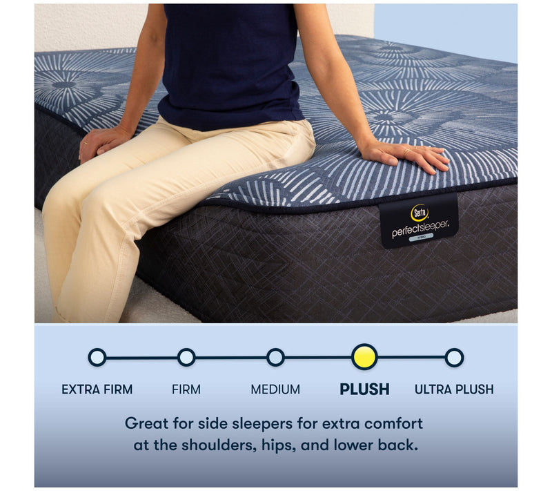 Serta Euphoric Nights 14" Hybrid Plush Mattress Set -King — View 5