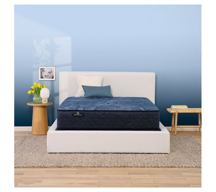 Serta Cobalt Calm 13.25" Plush Mattress Set -Full