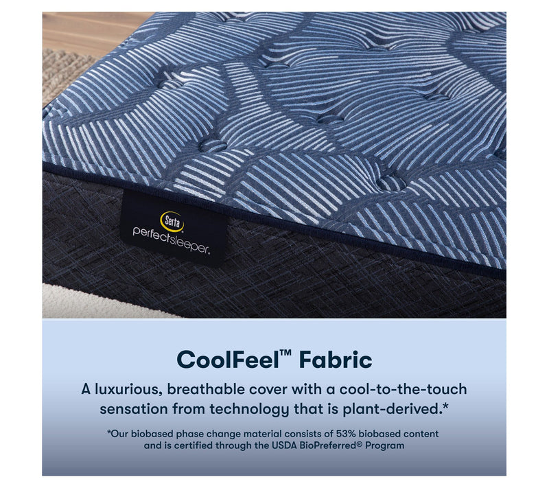 Serta Cobalt Calm 13.25" Plush Mattress Set -Full — View 7