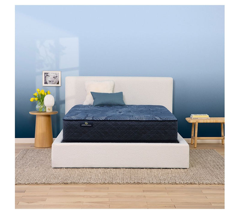 Serta Cobalt Calm 13.25" Plush Mattress Set -Queen — Main view