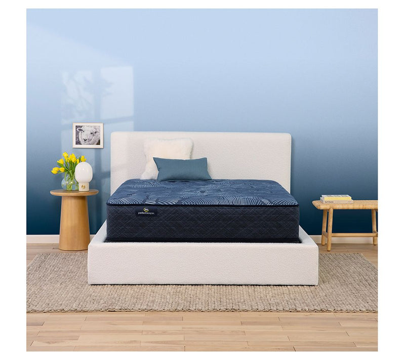 Serta Cobalt Calm 13.25" Plush Mattress Set -King — Main view