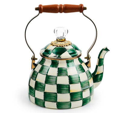 MacKenzie- Childs 2-Quart Enamel Tea Kettle