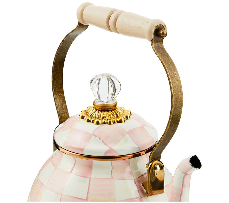 MacKenzie- Childs 2-Quart Enamel Tea Kettle — View 2