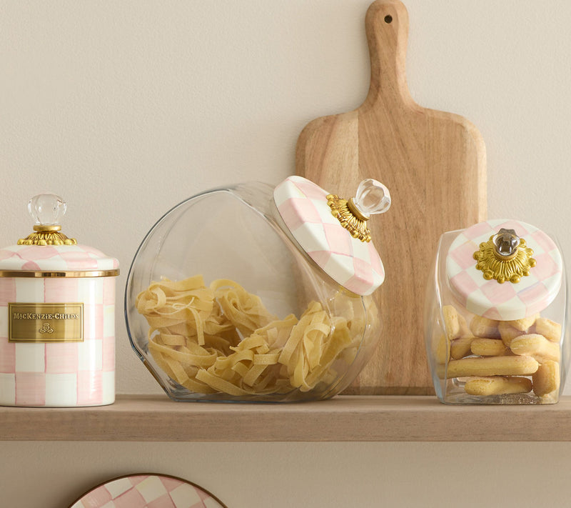 MacKenzie- Childs Gallon Cookie Jar with Lid — View 4