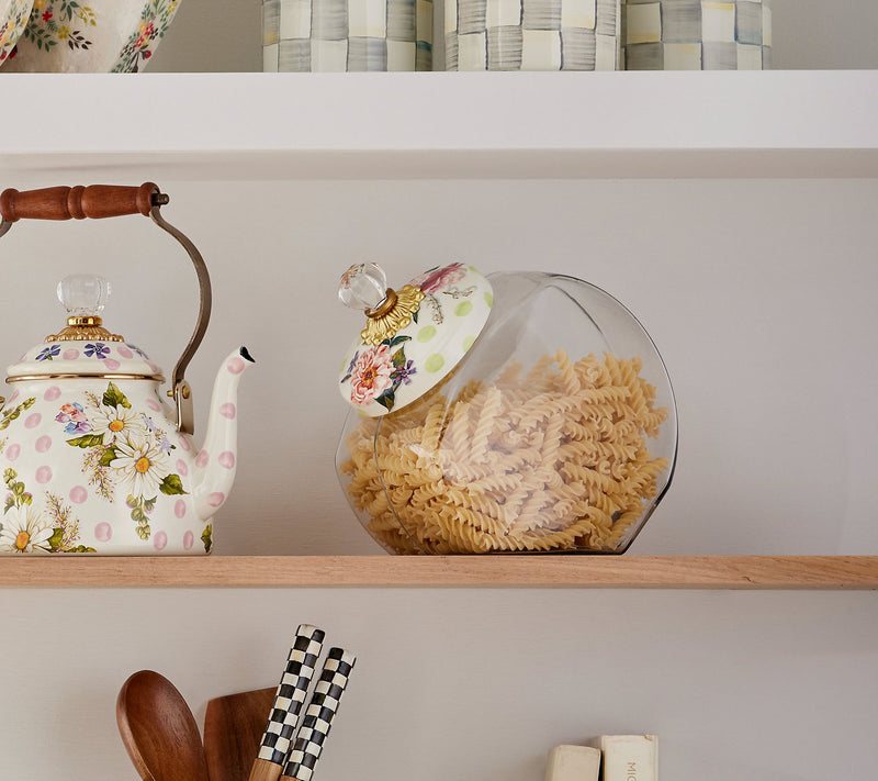 MacKenzie- Childs Gallon Cookie Jar with Lid — View 8