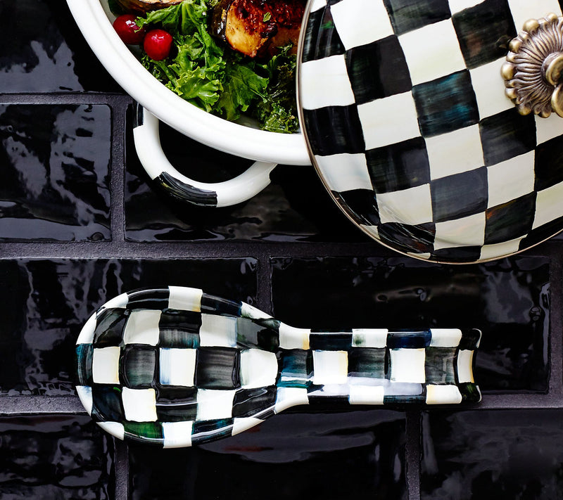 MacKenzie- Childs Enamel Spoon Rest — View 5