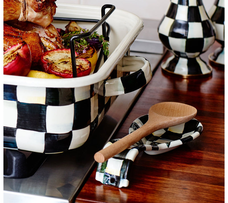 MacKenzie- Childs Enamel Spoon Rest — View 4