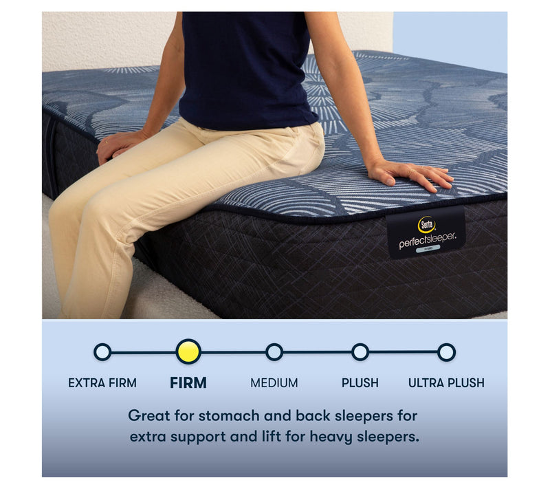 Serta Euphoric Nights 14" Hybrid Firm Mattress Set -Twin — View 5