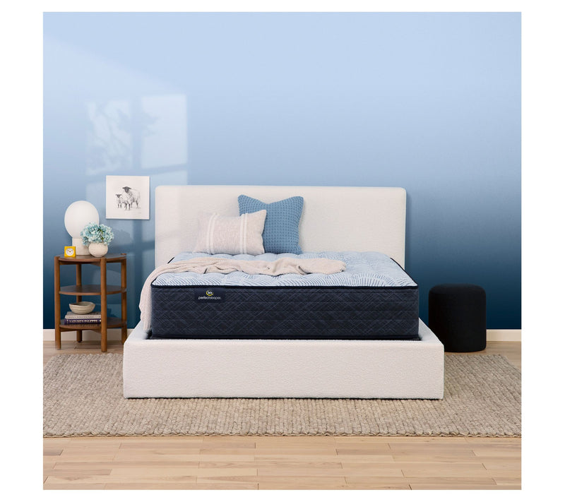 Serta Blue Lagoon Nights 13.5" Medium Mattress Set -Cal King — Main view