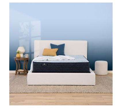 Serta Blue Lagoon Nights 12" Firm Mattress Set -Cal King