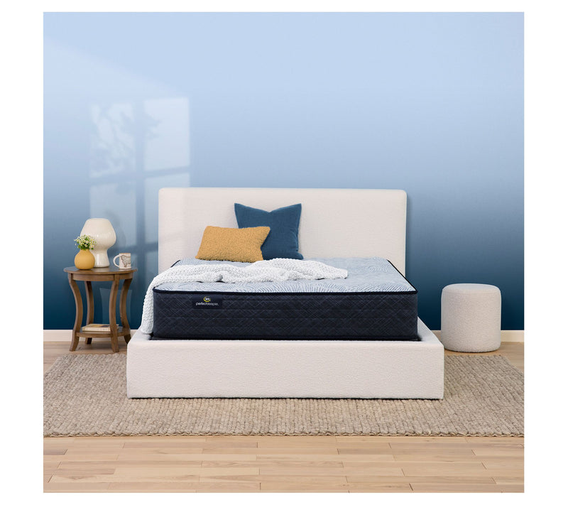 Serta Blue Lagoon Nights 12" Firm Mattress Set -Queen — View 3