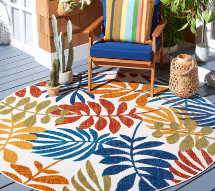 Safavieh Cabana 814 Series 4' X 4' Round