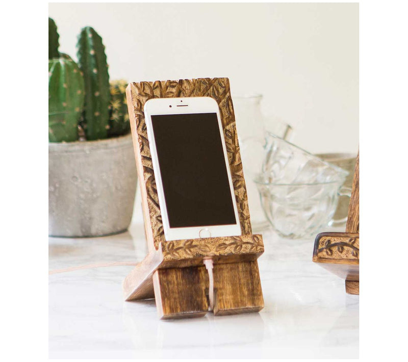 Matr Boomie Wood Aranyani Tree of Life Phone St and — View 4