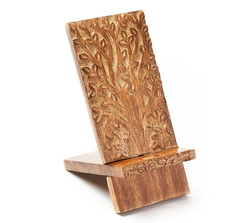 Matr Boomie Wood Aranyani Tree of Life Phone St and — View 3
