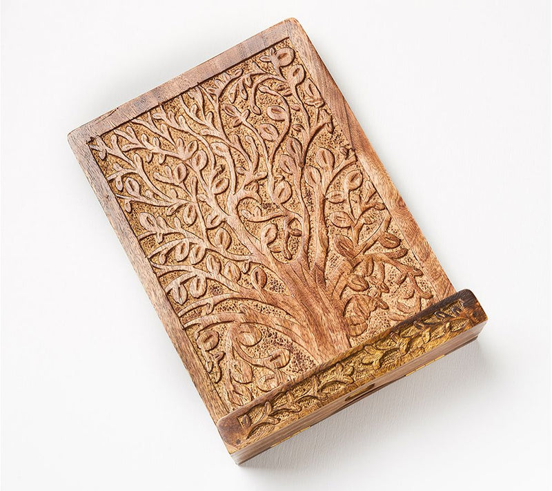 Matr Boomie Wood Tree of Life Book Holder Tablet Stand — View 4