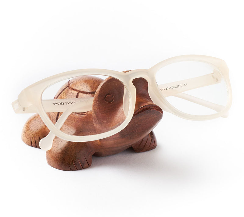 Matr Boomie Rosewood Turtle Eyeglasses Holder/Stand — View 3
