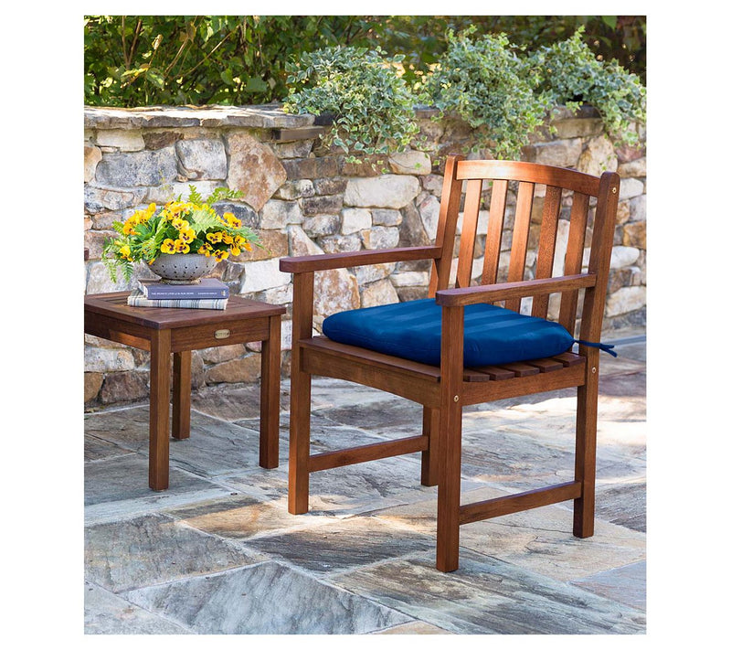 Evergreen Lancaster Chair with Arms Natural Stain — Main view