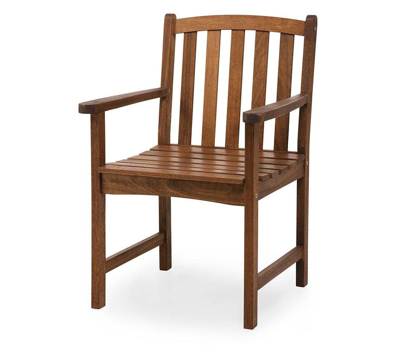 Evergreen Lancaster Chair with Arms Natural Stain — View 2