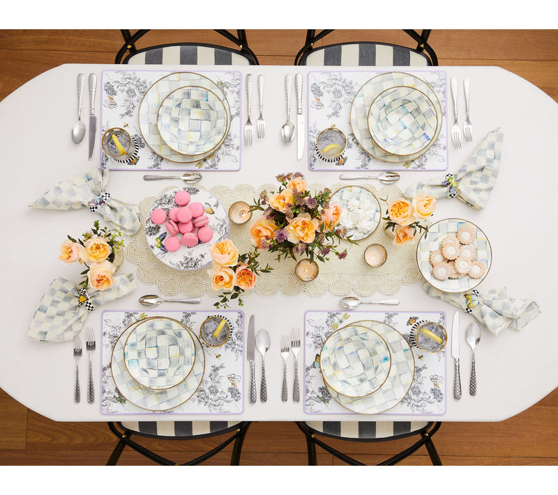 MacKenzie- Childs Set of 4 Dinner Plates — View 5