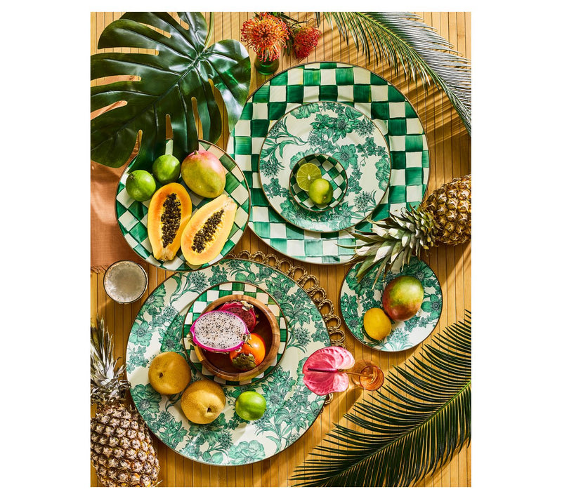 MacKenzie- Childs Set of 4 Dinner Plates — View 7