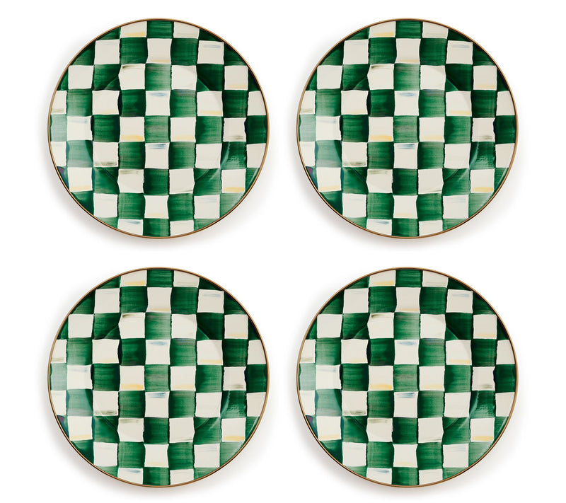 MacKenzie- Childs Set of 4 Dinner Plates — Main view