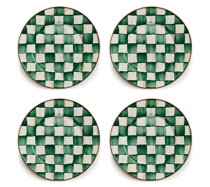 MacKenzie- Childs Set of 4 Salad Plates