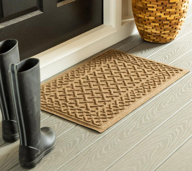 Evergreen 20" x 30" Cable Weave Indoor/OutdoorRug — Main view