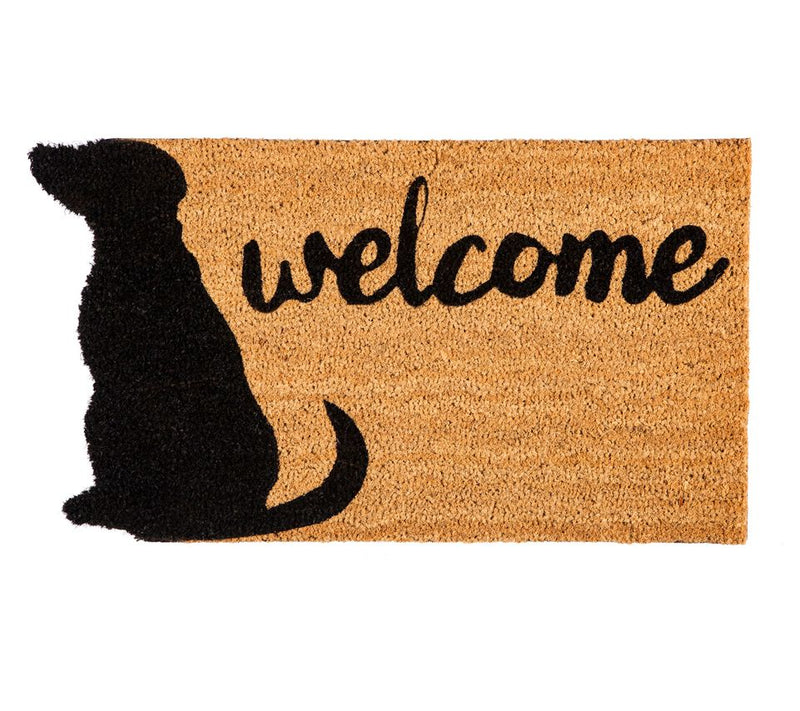 Evergreen Welcome Pet Shaped Coir Mat — View 8