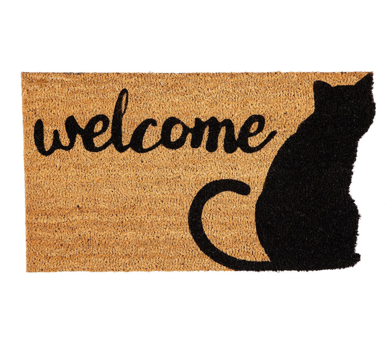 Evergreen Welcome Pet Shaped Coir Mat — View 9
