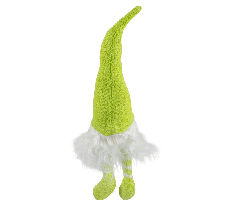 Northlight Lime Green and White Sitting Spring Gnome Figure — View 6