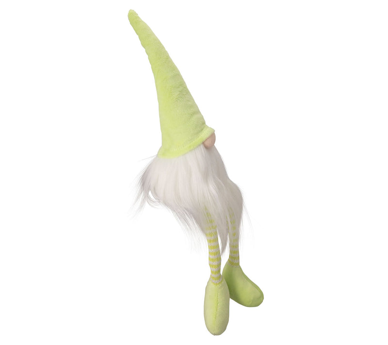 Northlight Lime Green and White Sitting Spring Gnome Figure — View 4