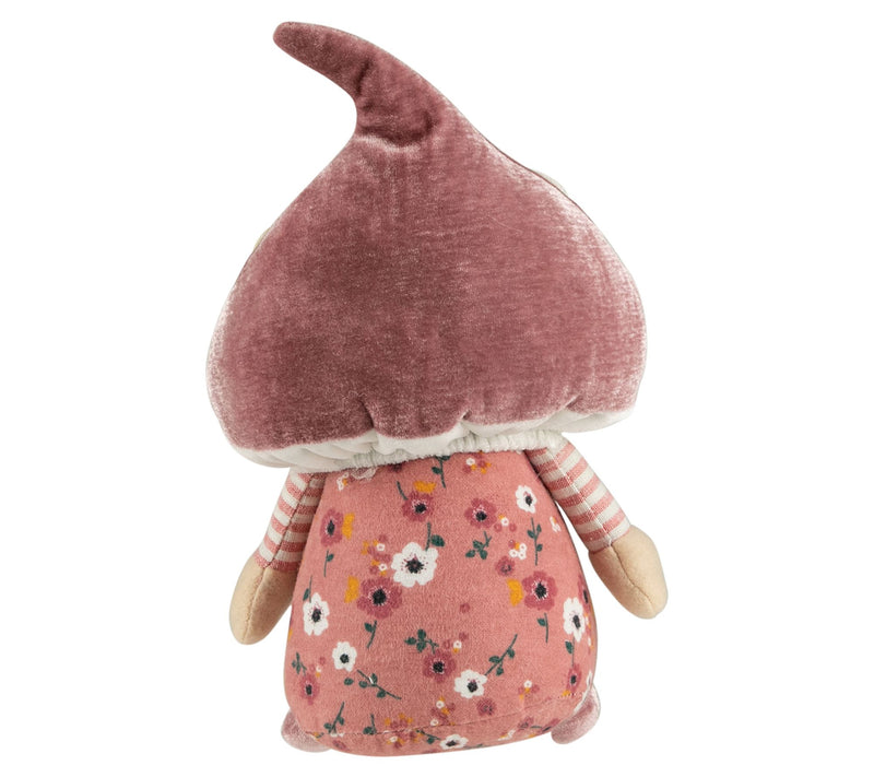 Northlight Pink Springtime Floral Mushroom Gnome — View 7