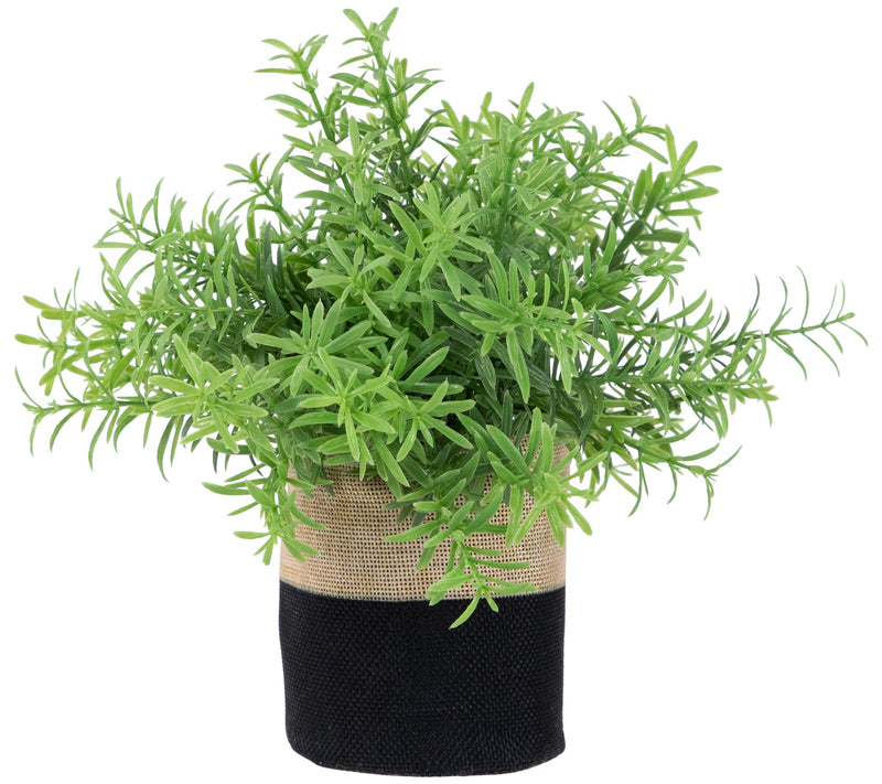 Northlight Green Artificial Foliage in Fabric Covered Pot — Main view