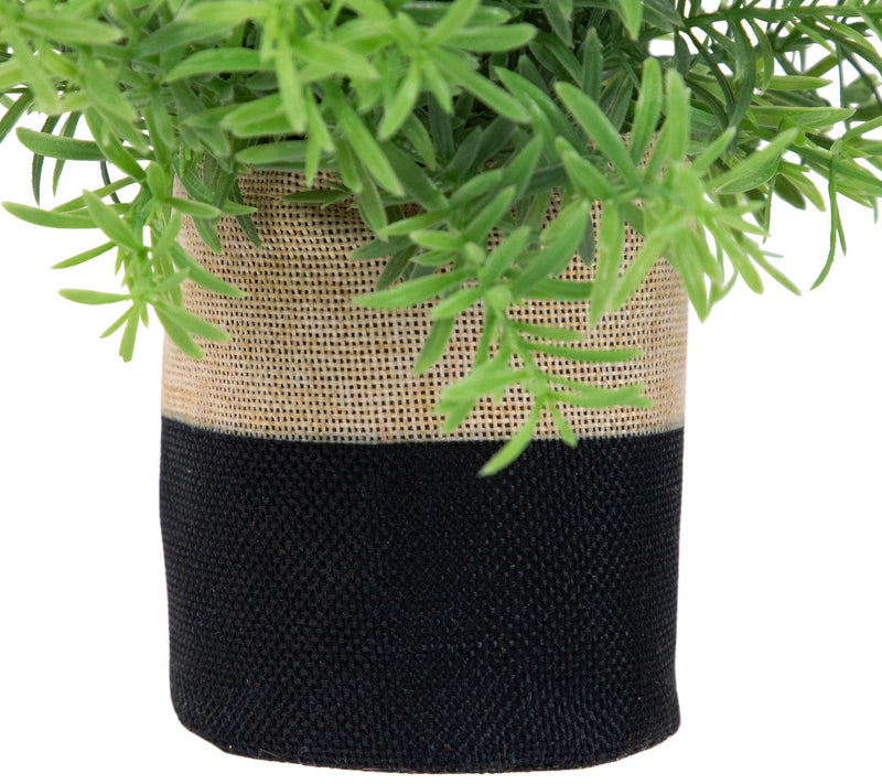 Northlight Green Artificial Foliage in Fabric Covered Pot — View 5