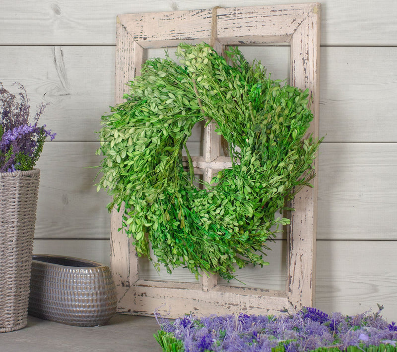 Northlight Green Foliage Artificial Spring Wrea th — View 5