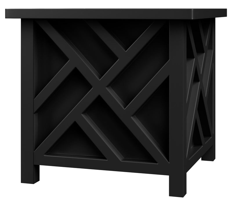 Pure Garden Set of 2 Lattice Design 15.5"  Planter Boxes — View 14