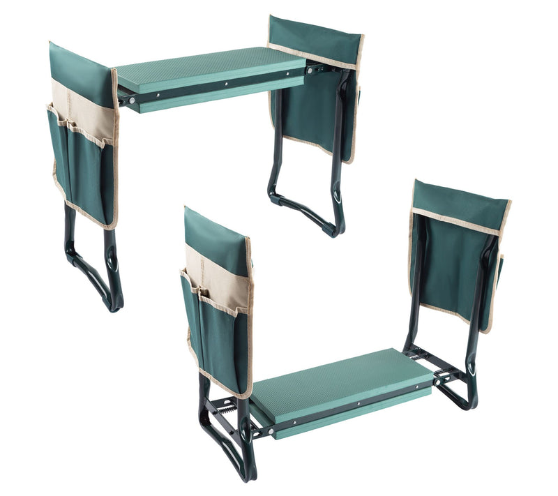 Pure Garden Kneeler 2-in-1 Foldable Kneeling Pad & Stool — View 6