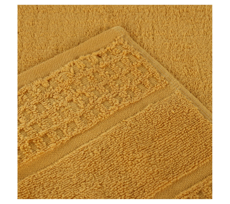 Superior Soft Zero Twist Cotton Waffle Honeycomb 6PC Towel Set — View 2