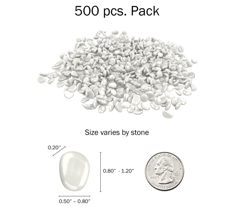Pure Garden 500 Glow in the Dark Solar PathwayPebbles — View 3