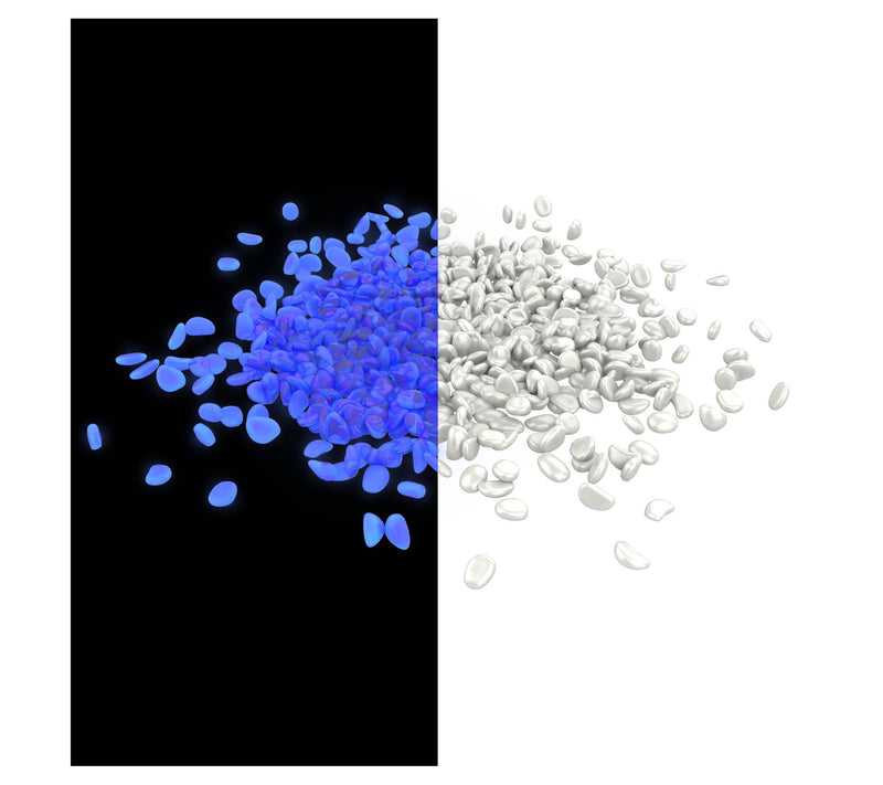 Pure Garden 500 Glow in the Dark Solar PathwayPebbles — View 4