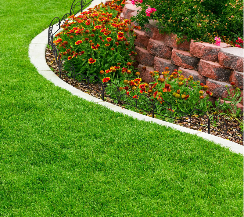 Pure Garden 5 Panels of Mimosa Decorative Garden Fencing — View 5