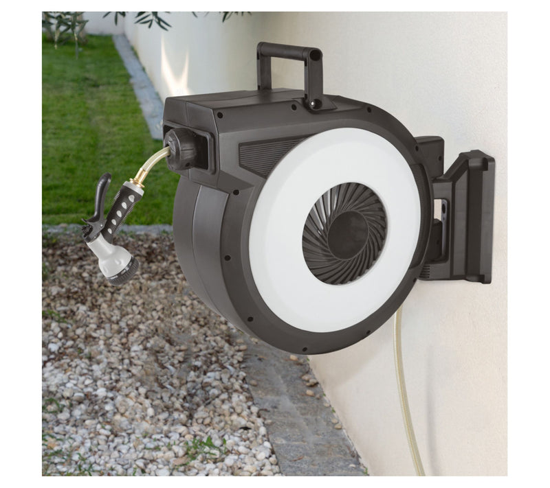 Pure Garden Retractable Hose 124ft with 9 Nozzle Patterns — View 10