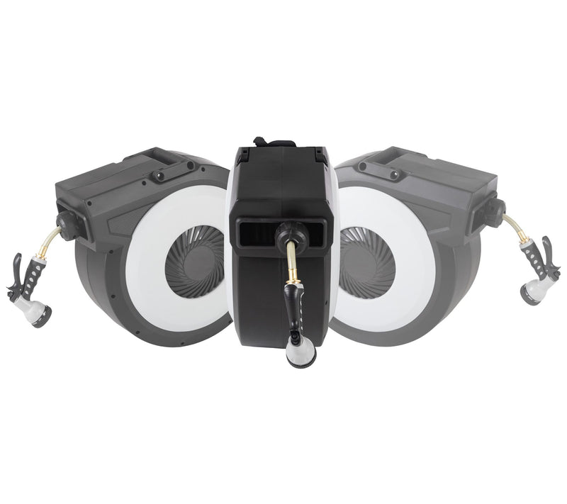 Pure Garden Retractable Hose 124ft with 9 Nozzle Patterns — View 2