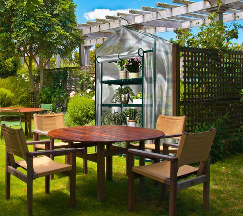 Home-Complete 4-Tier Mini Greenhouse Portable Greenhouse — View 7