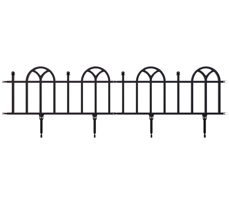 Pure Garden 4-Piece Modular Garden Fence PanelsSet — View 2