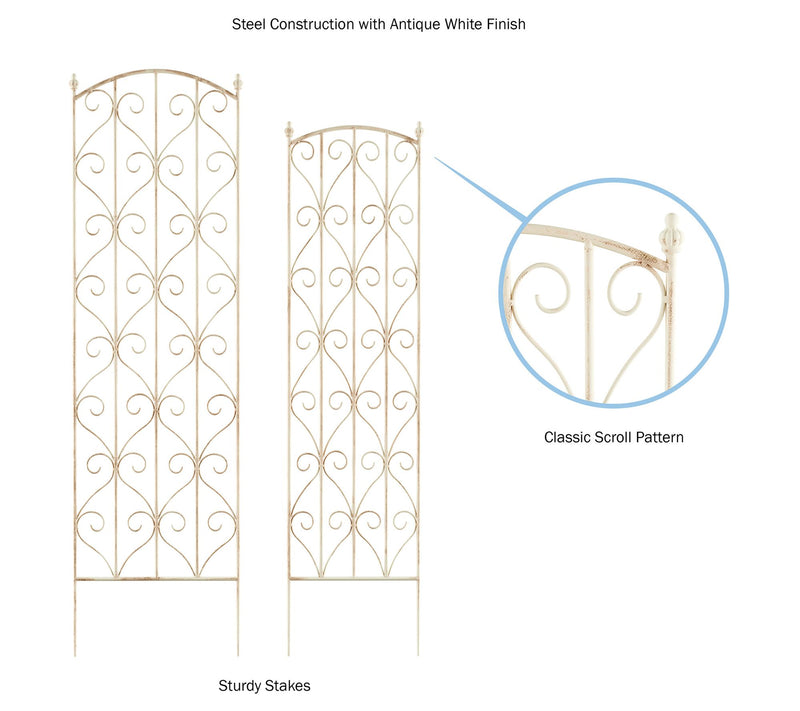 Pure Garden 2 Garden Trellises For Climbing andPotted Plants — View 4